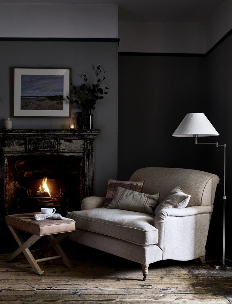 Best Paint Colors For Living Room Walls with Dark Furniture