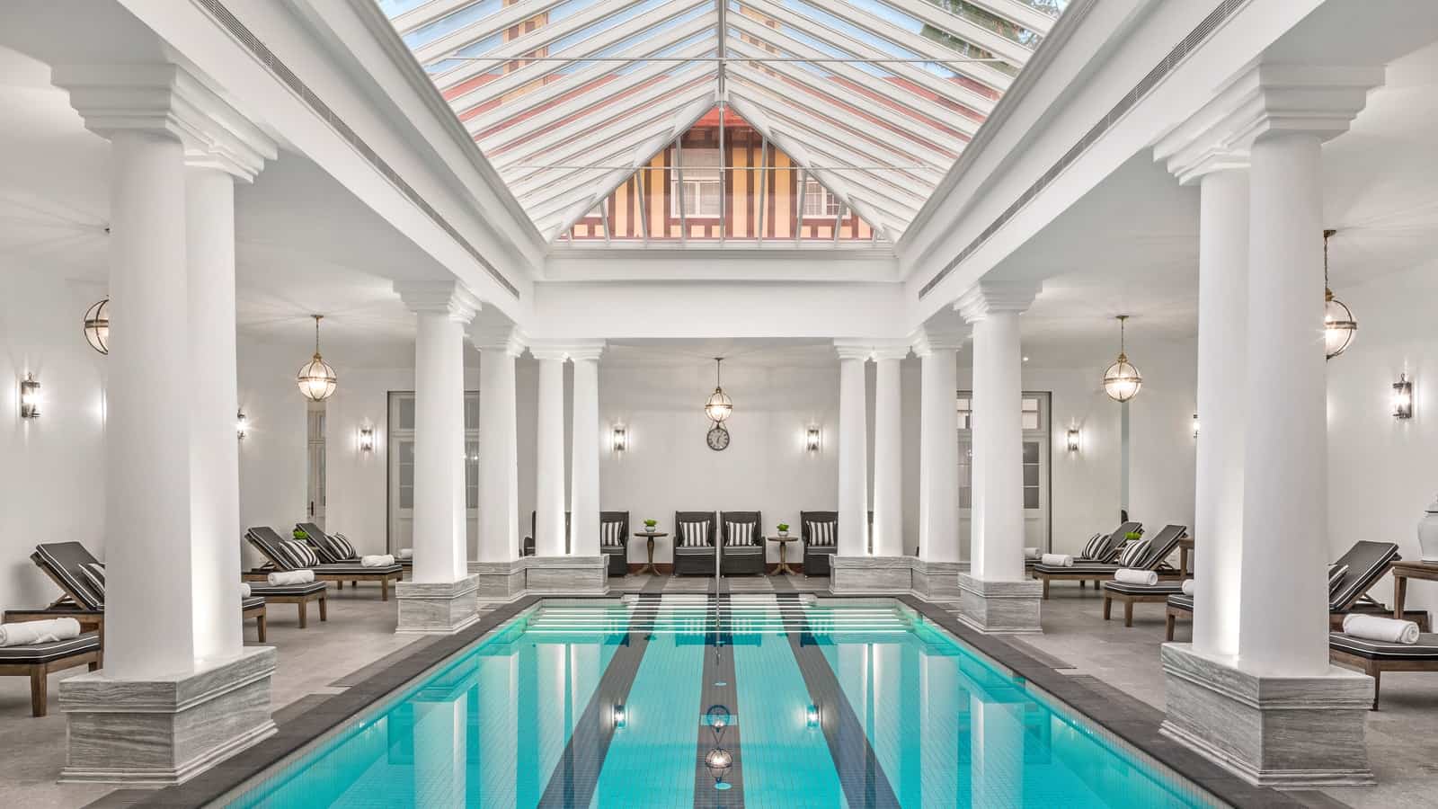 luxury indoor pool design
